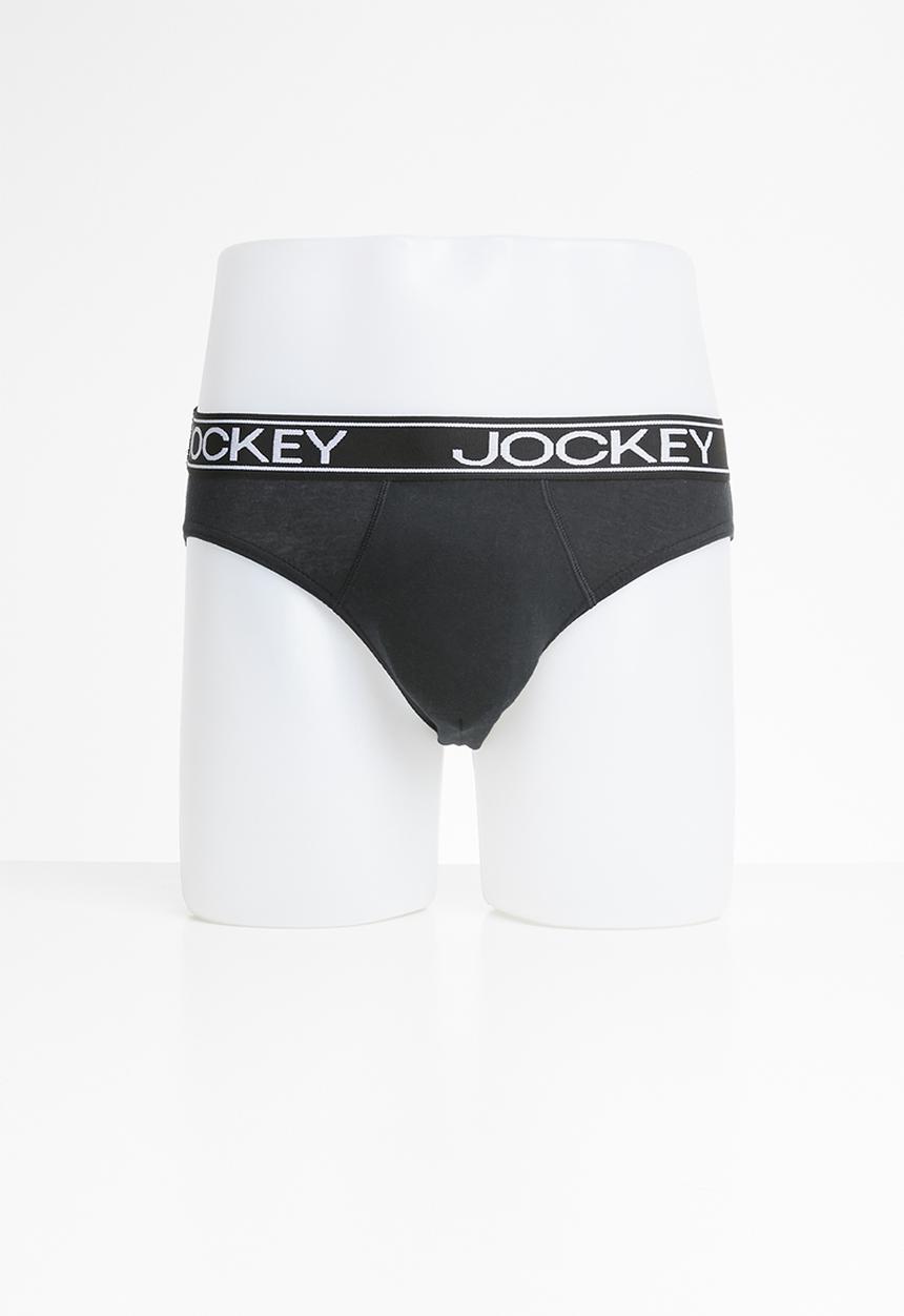 Jockey - 3 Pack plain jockey brief - multi 