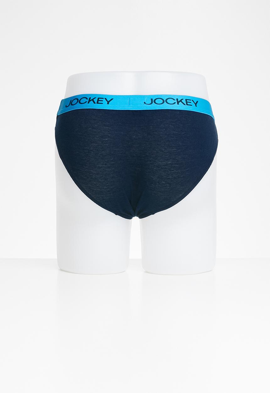 Jockey - Trendz  single jersey piped brief - multi 