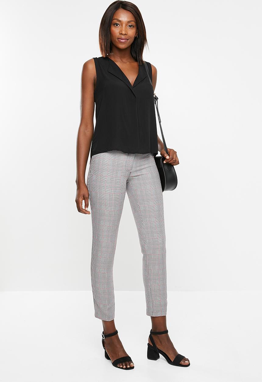 edit - Slim leg suit pants - multi