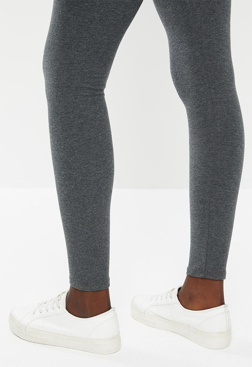 Superbalist - 2 Pack maternity leggings - black & grey