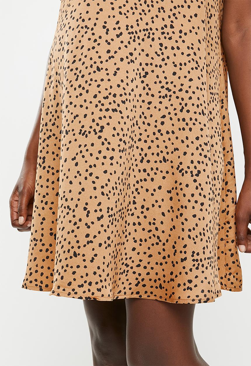 Glamorous - Maternity shift dress - bronze & black