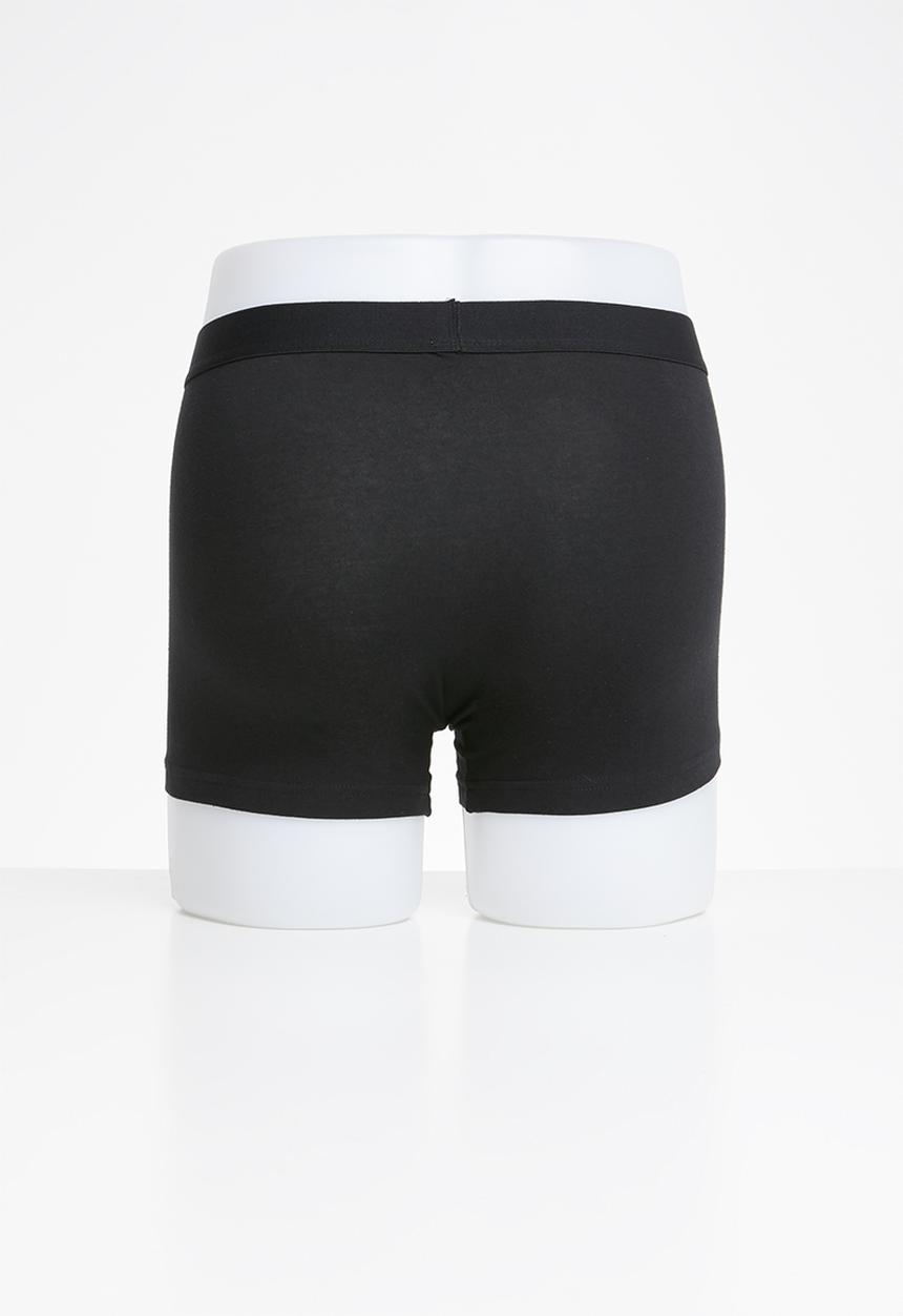 New Look - 3 Pack trunks - black