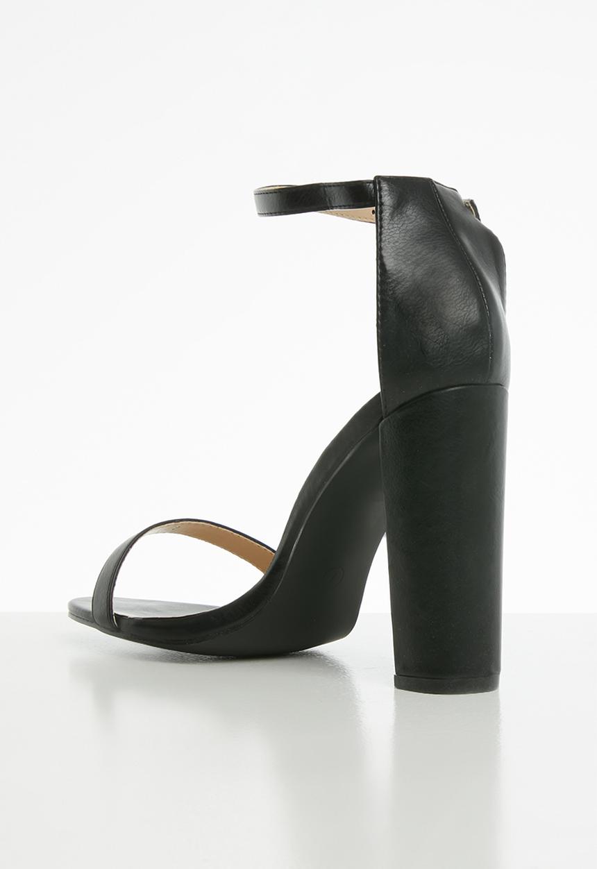 Superbalist - Angie strap block heel - black