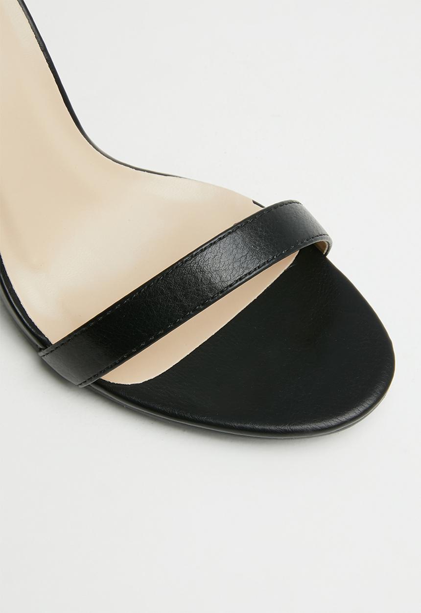 Superbalist - Angie strap block heel - black
