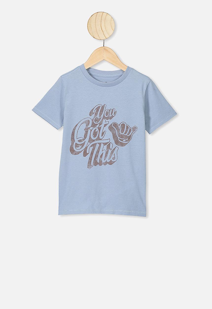 Cotton On - Max short sleeve tee - dusty blue