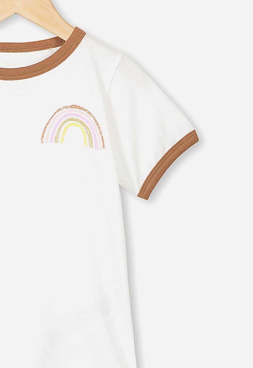 Cotton On - Penelope short sleeve tee - vanilla