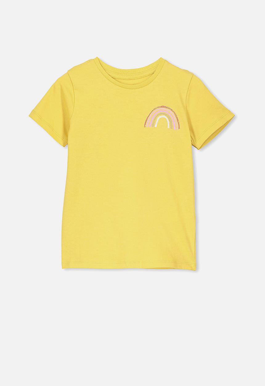 Cotton On - Penelope short sleeve tee - corn silk