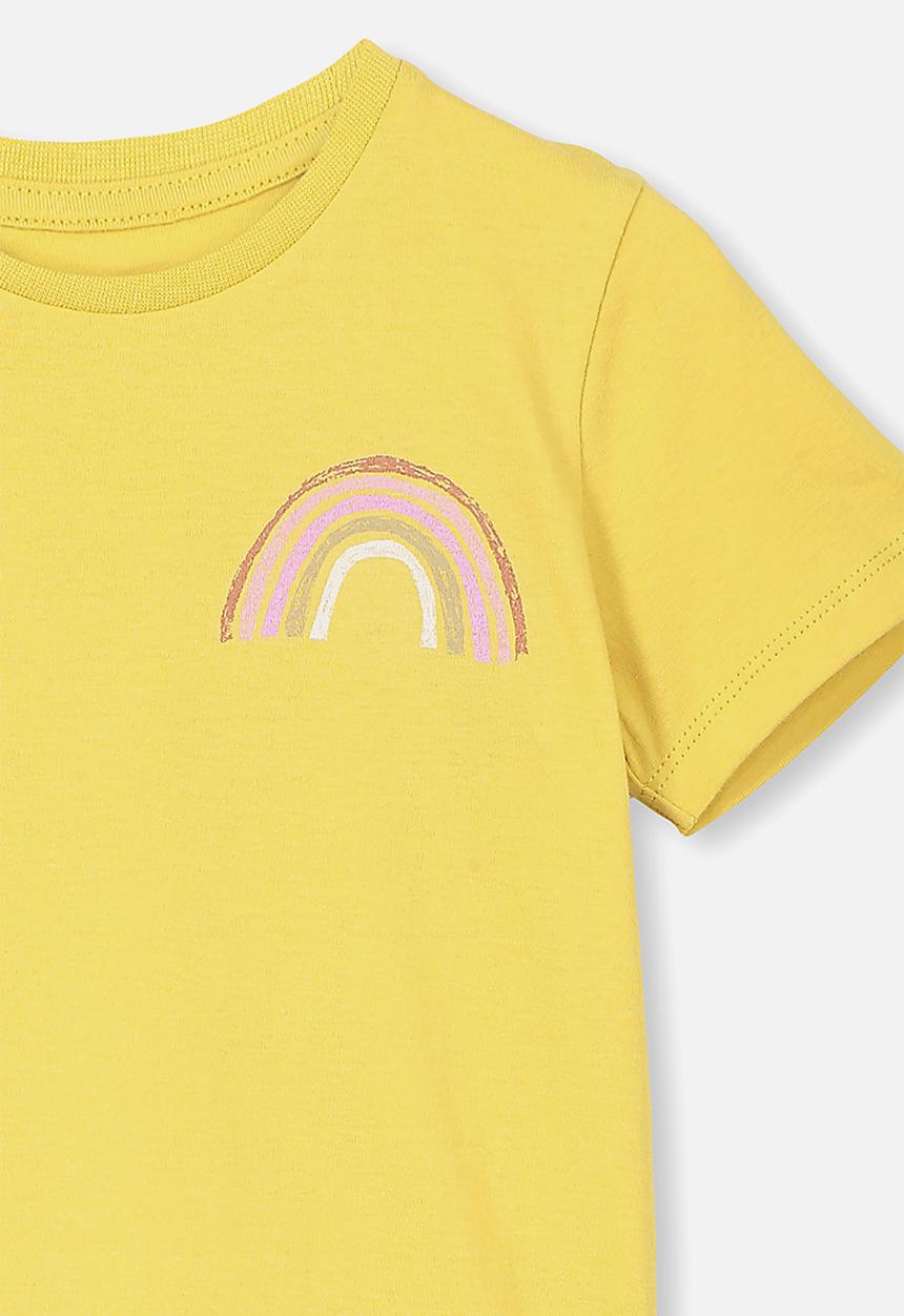 Cotton On - Penelope short sleeve tee - corn silk