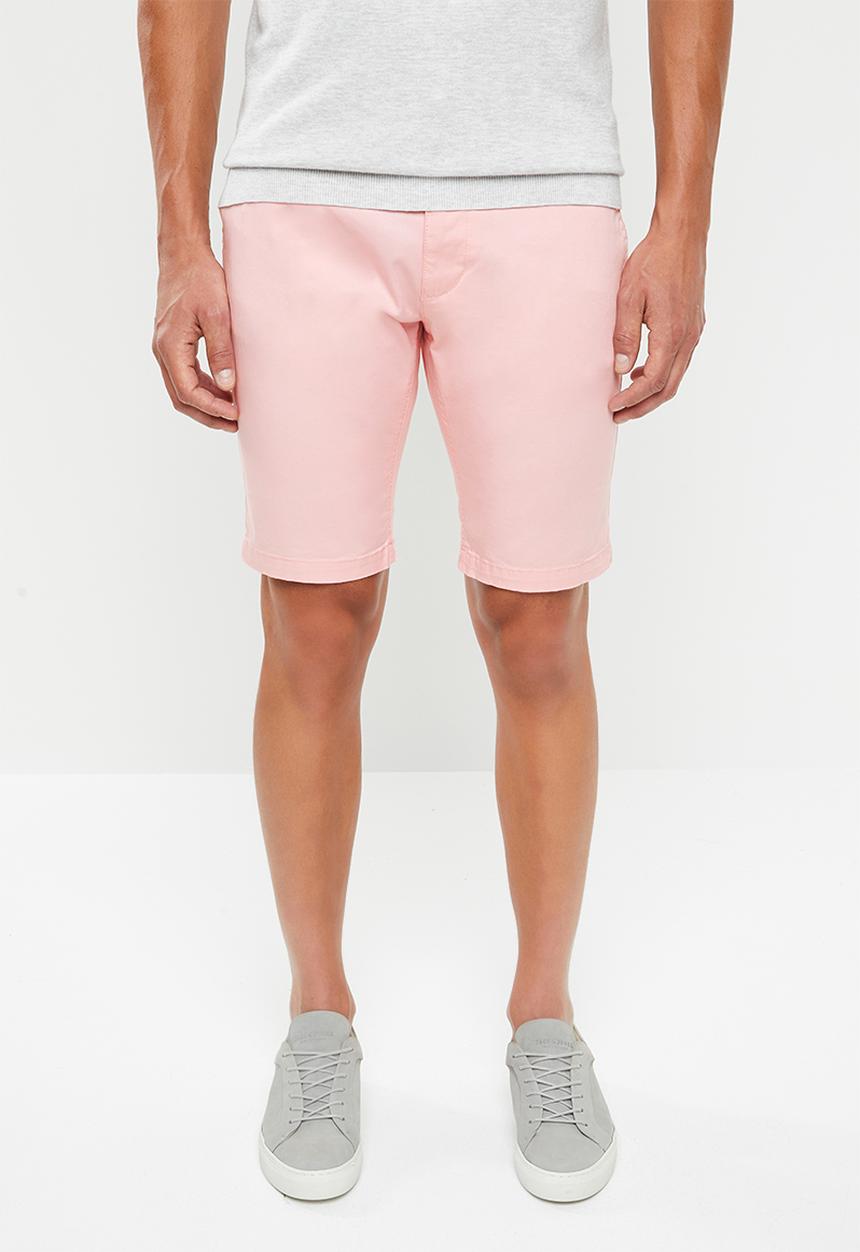 POLO - Milano stretch chino shorts - pink 
