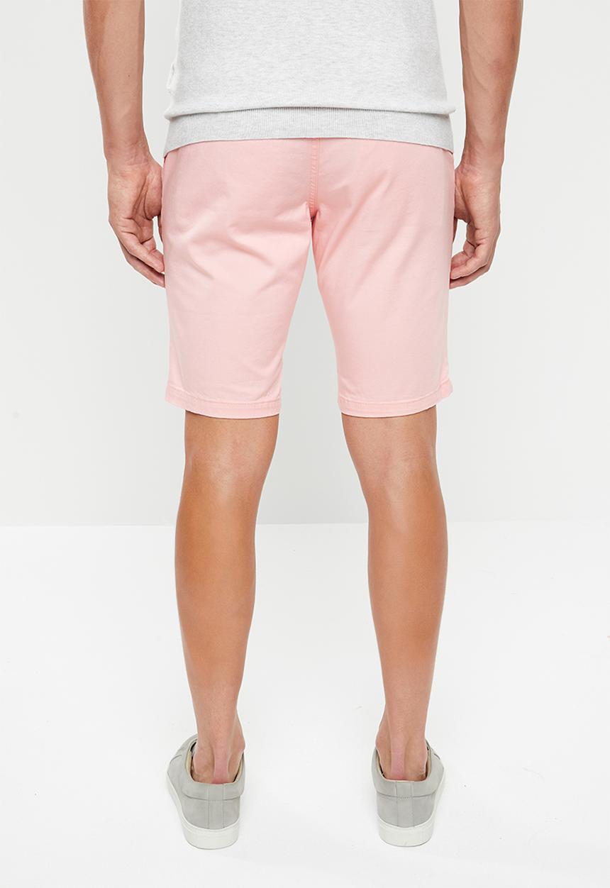 POLO - Milano stretch chino shorts - pink 
