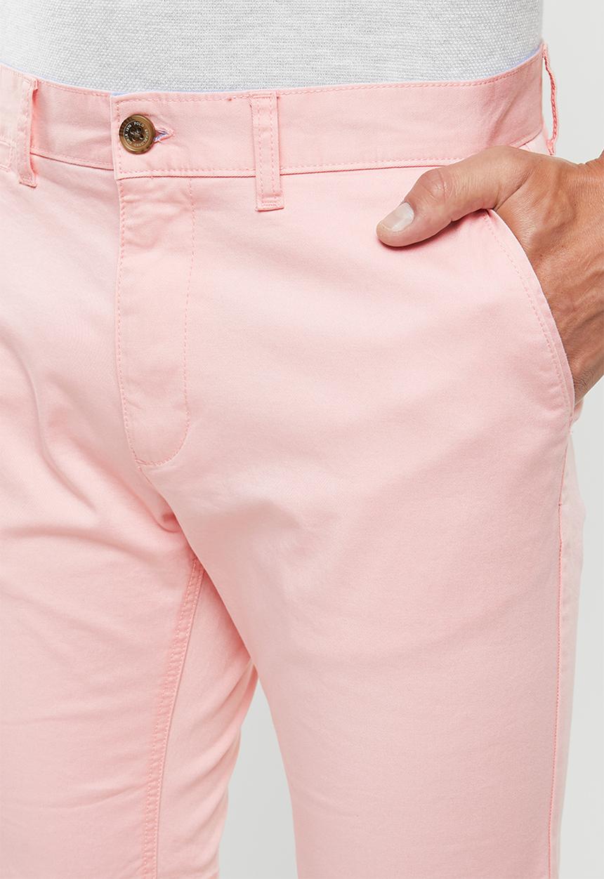 POLO - Milano stretch chino shorts - pink 