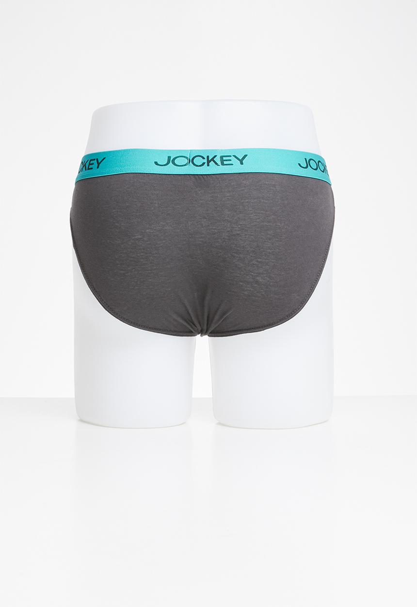 Jockey - Trendz single jersey piped briefs - multi