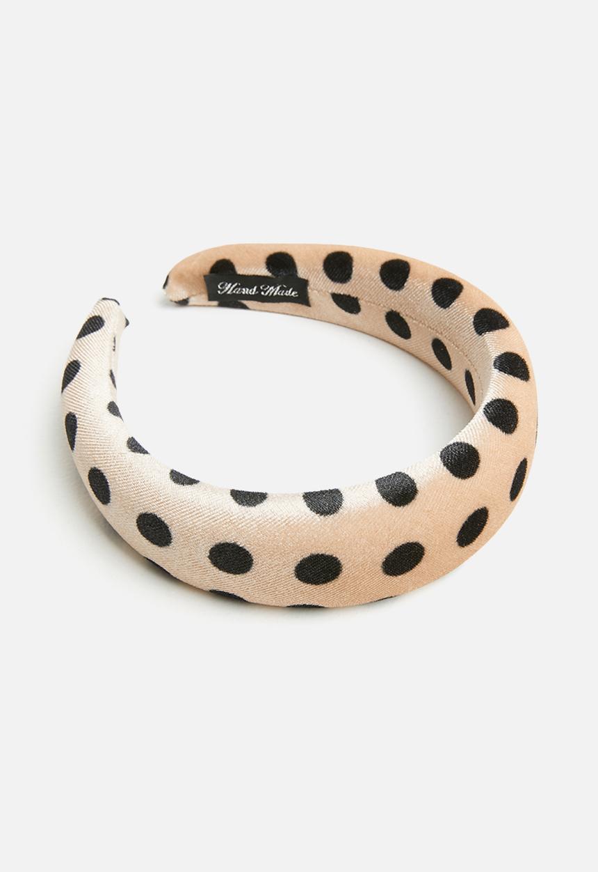 Superbalist - Violeta headband - beige & black
