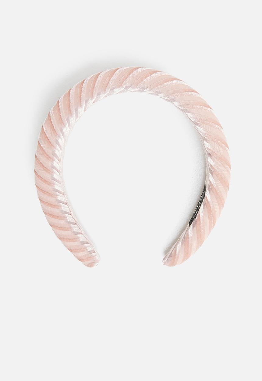 Superbalist - Velvet thick headband - pink