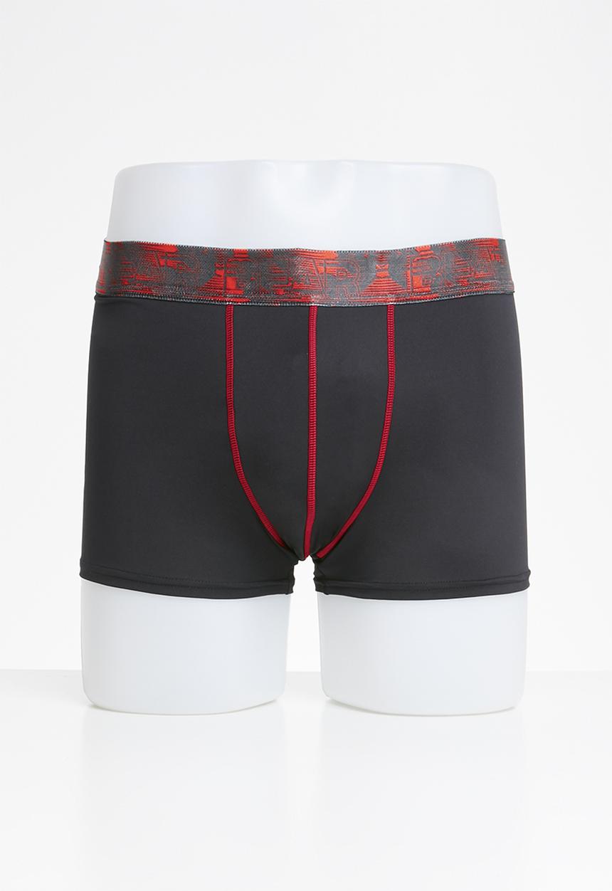 Bear - Bear digital heart - red & black