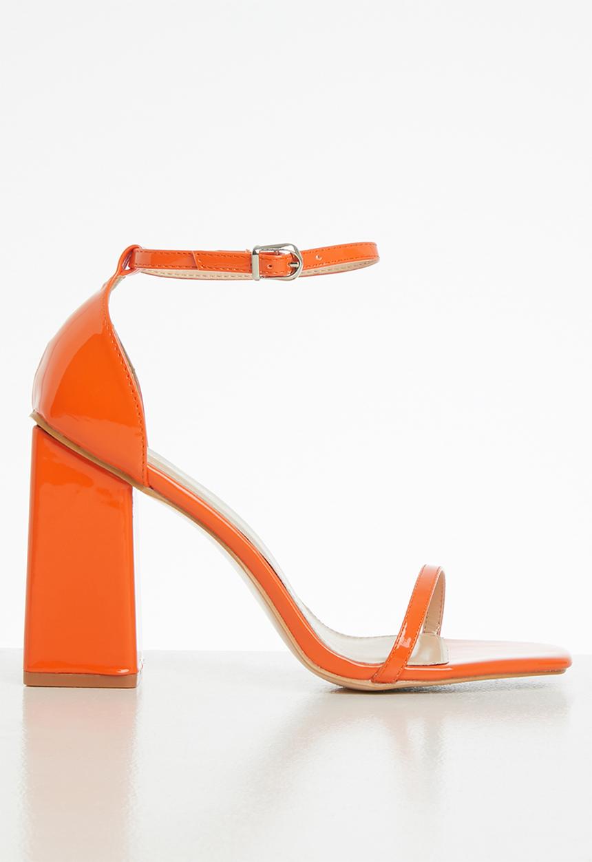 Public Desire - Anna barley there heel  - orange