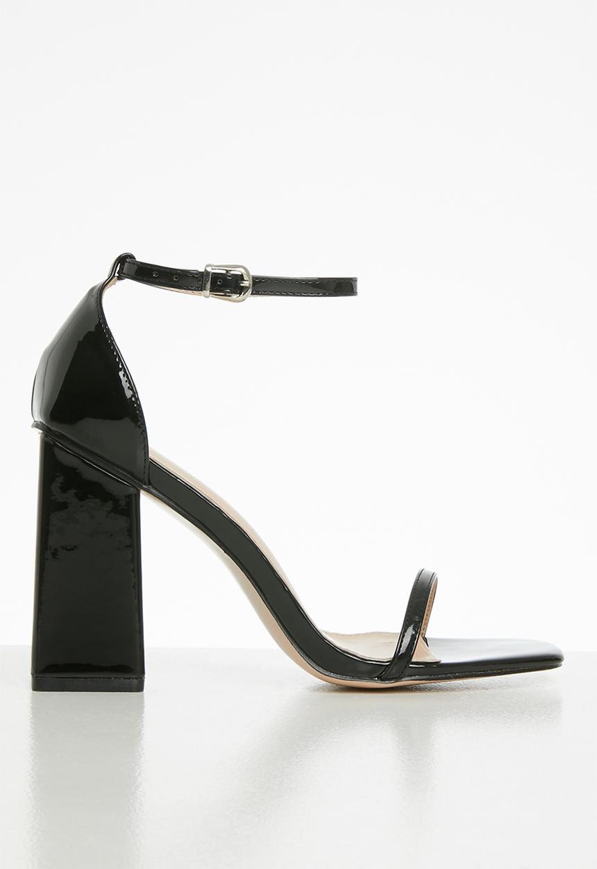 Public Desire - Anna barley there heel  - black