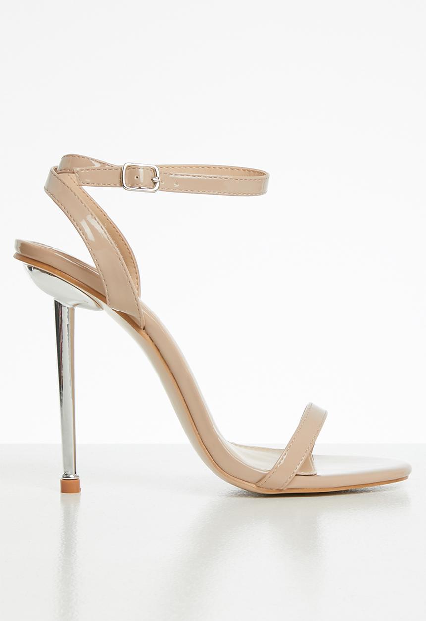 Public Desire - Betray barely there heel - neutral