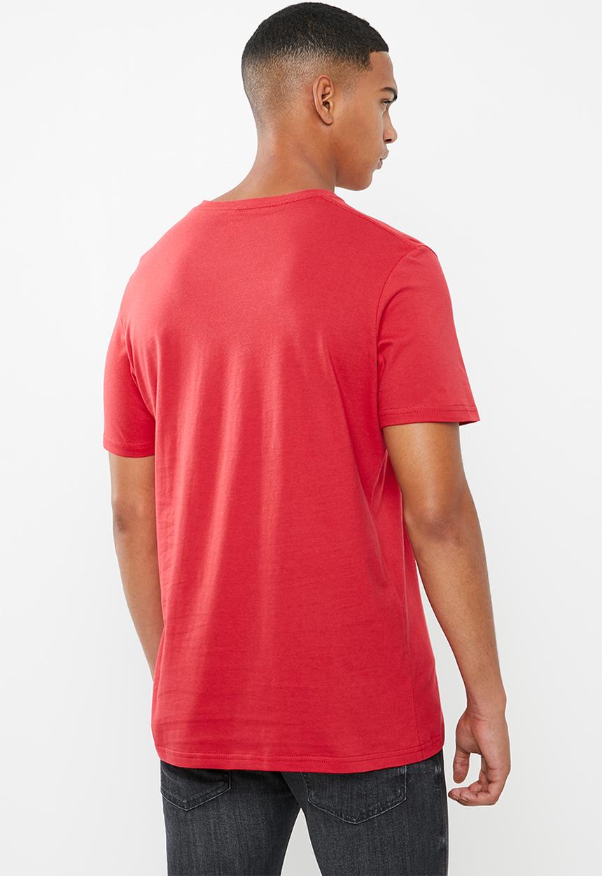 Lee  - Classic logo tee - red