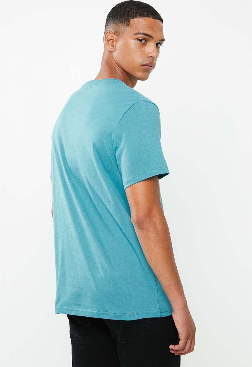 Lee  - Classic logo tee - blue