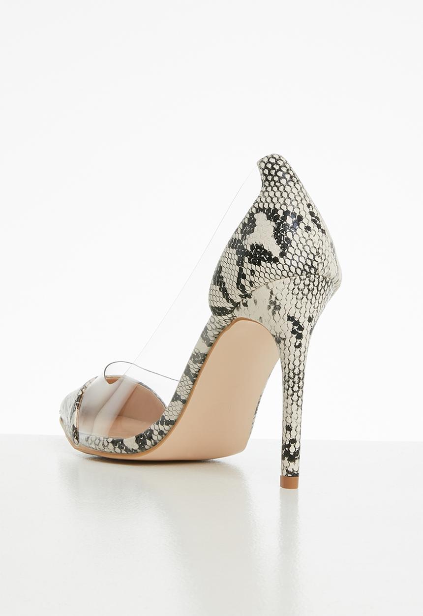 Public Desire - Potion heel - beige & black 