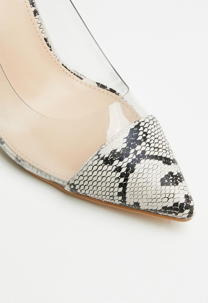 Public Desire - Potion heel - beige & black 