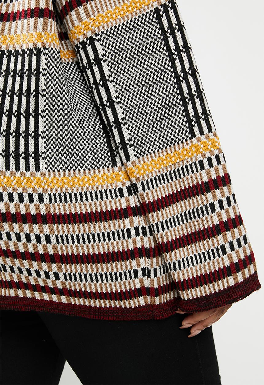 edit Plus - Knitwear coat - multi