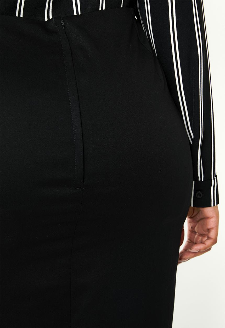 edit Plus - Pencil skirt (plus) - black