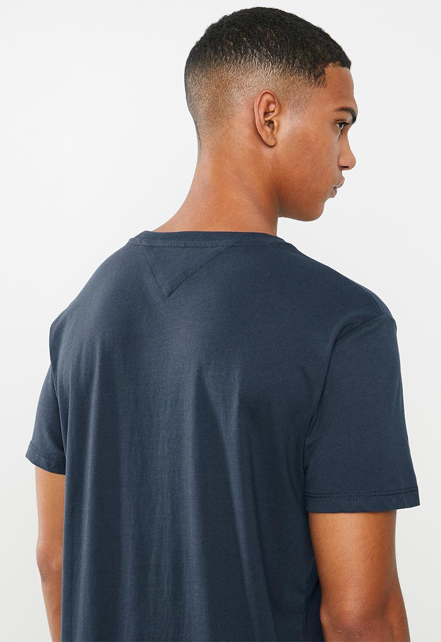 Tommy Hilfiger - Tjm contrast pocket tee - navy