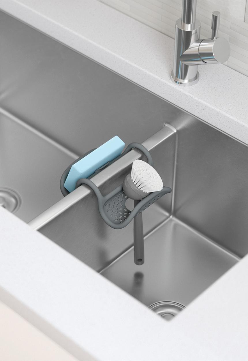Umbra - Sling flx sink organizer - charcoal