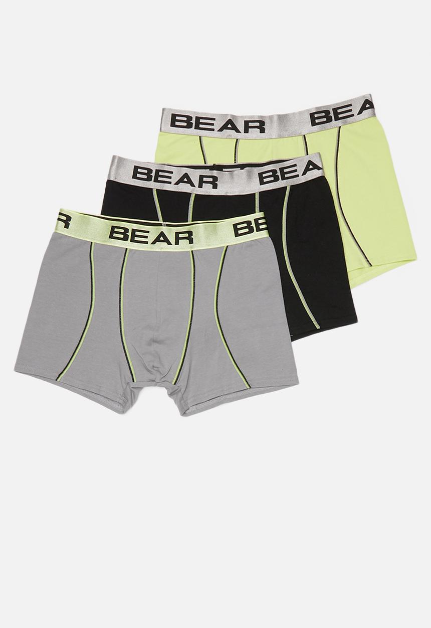 Bear - 3 Pack Bear cotton bodyshorts - multi 