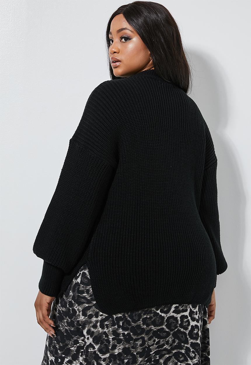 Superbalist - Chunky knit - black