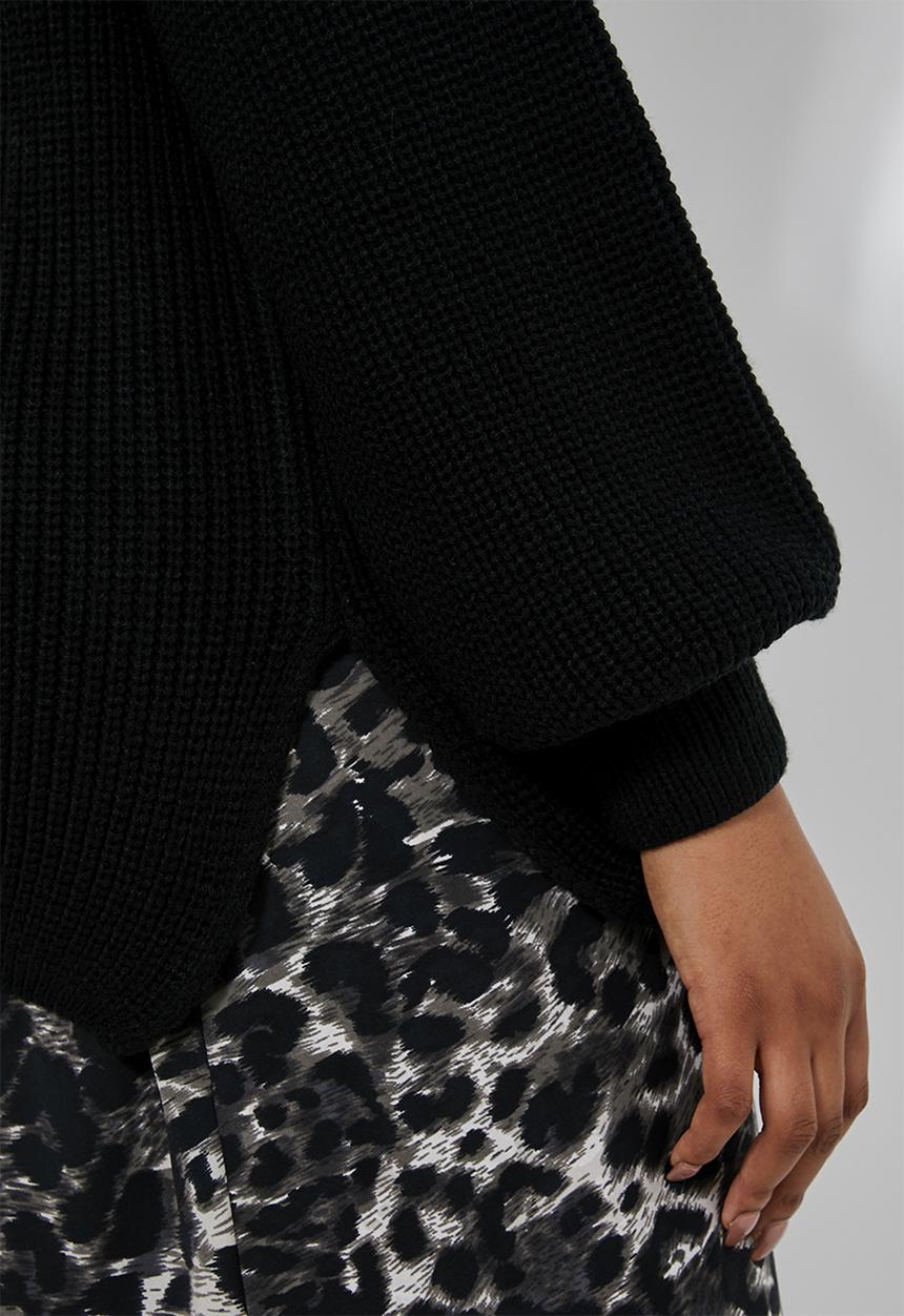 Superbalist - Chunky knit - black