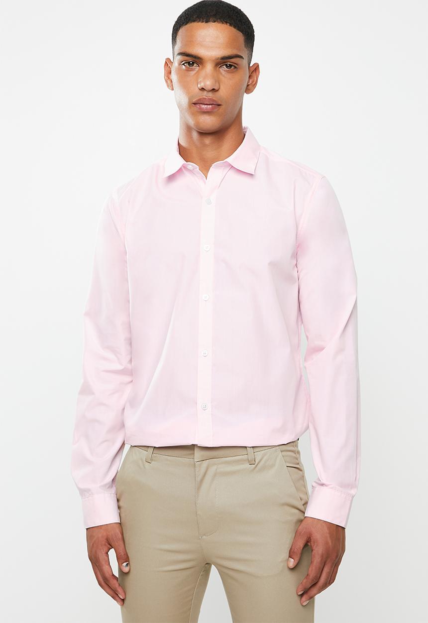 New Look - New long sleeve poplin - pink