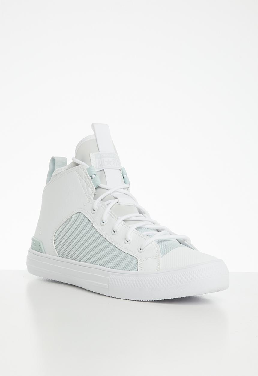 Converse - Ultra leather mesh mid - white / pure platinum / polar blue