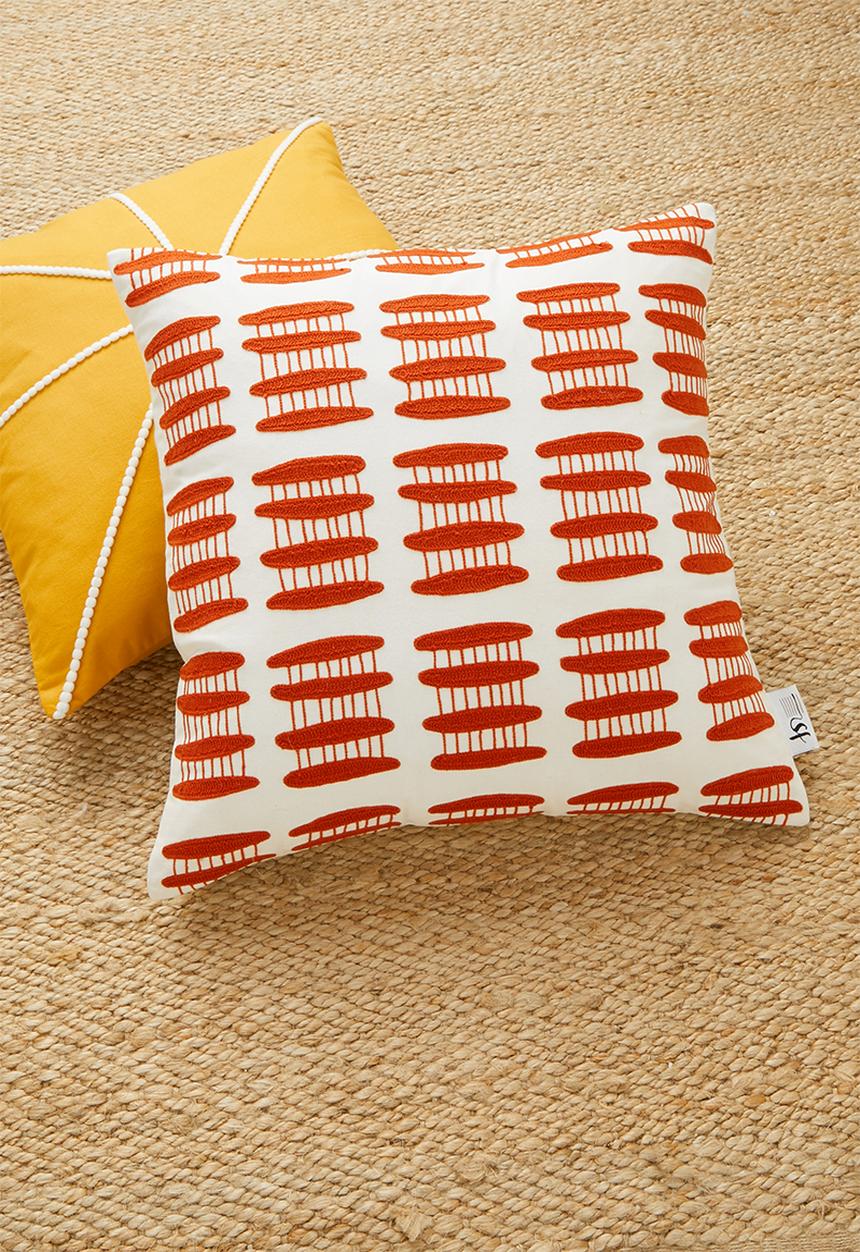 Sixth Floor - Pod cushion cover - rust