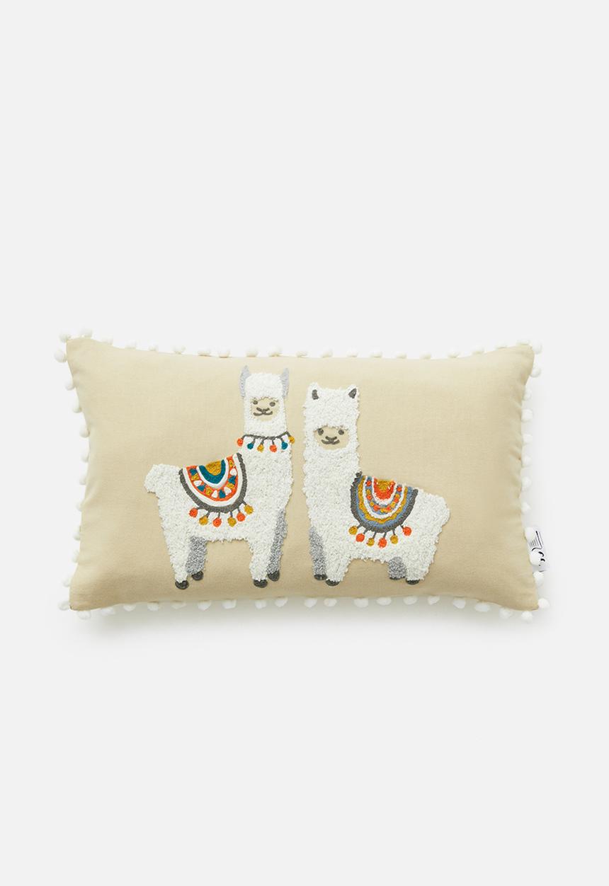 Sixth Floor - Llama cushion cover - multi