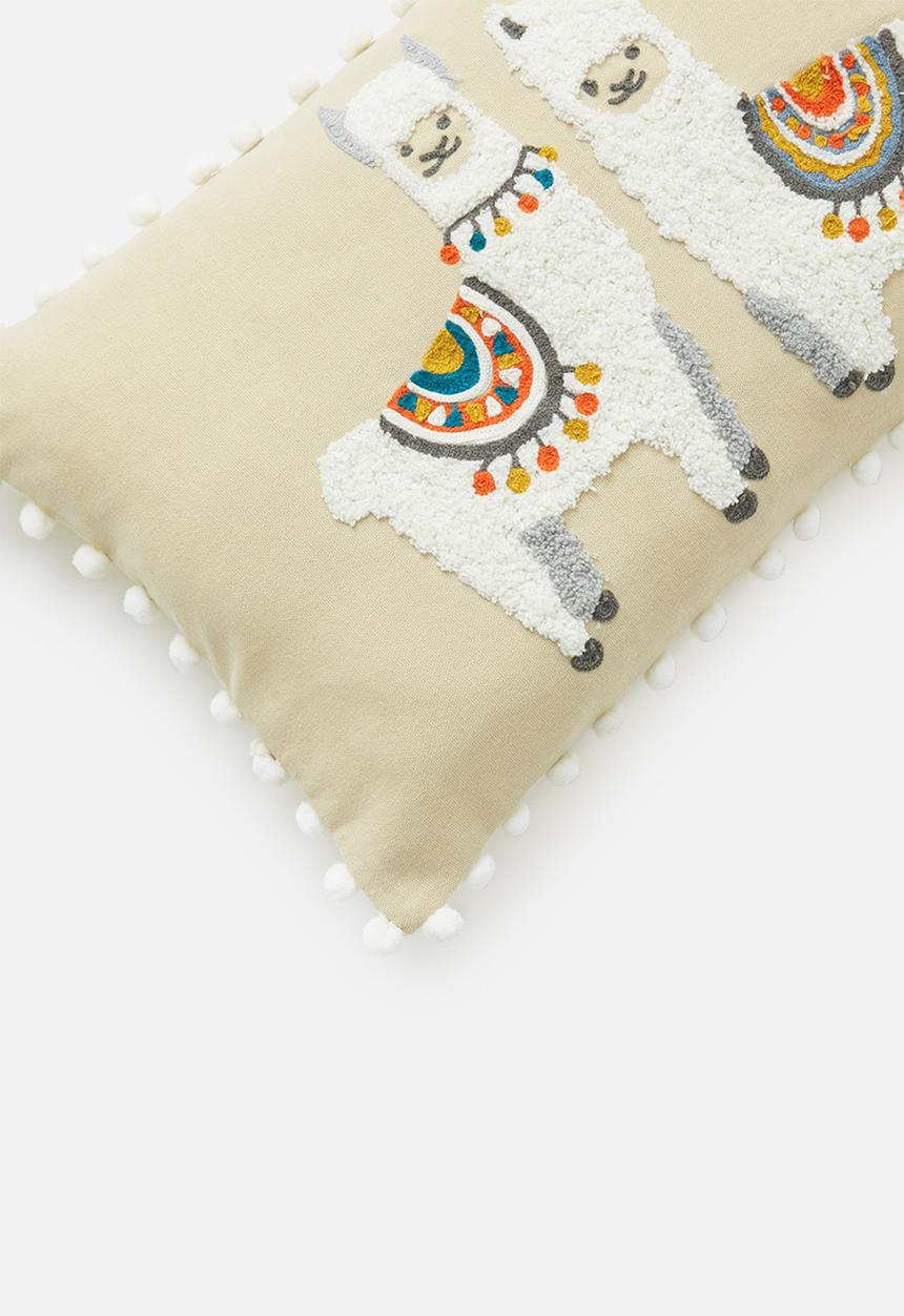 Sixth Floor - Llama cushion cover - multi
