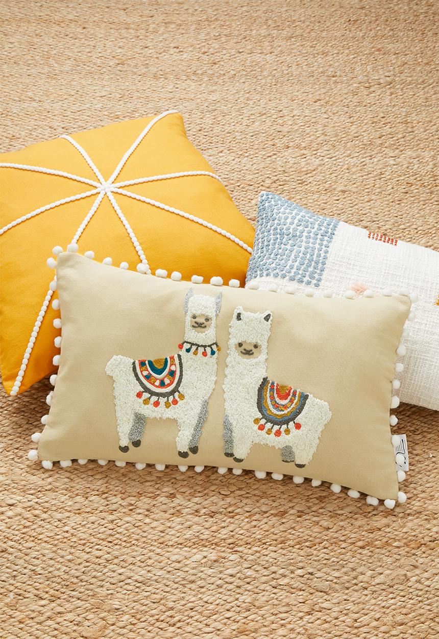 Sixth Floor - Llama cushion cover - multi