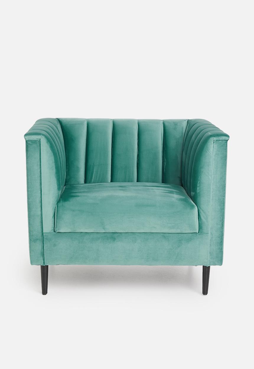 SF Collection - Flute armchair - green