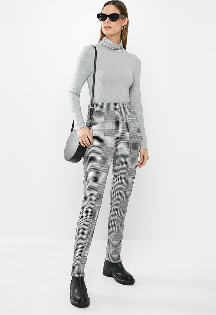 Missguided - Funnel neck bodysuit - grey
