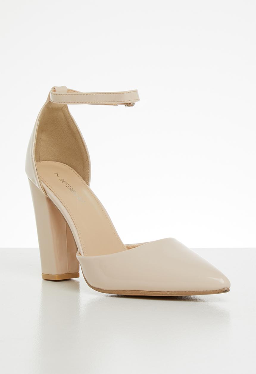 Superbalist - Rumi block court heel - neutral
