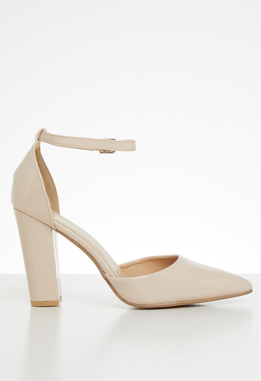 Superbalist - Rumi block court heel - neutral