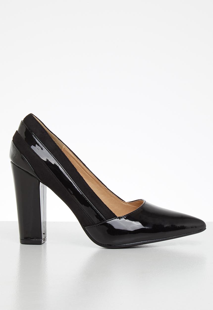 Superbalist - Lori court block heel - black