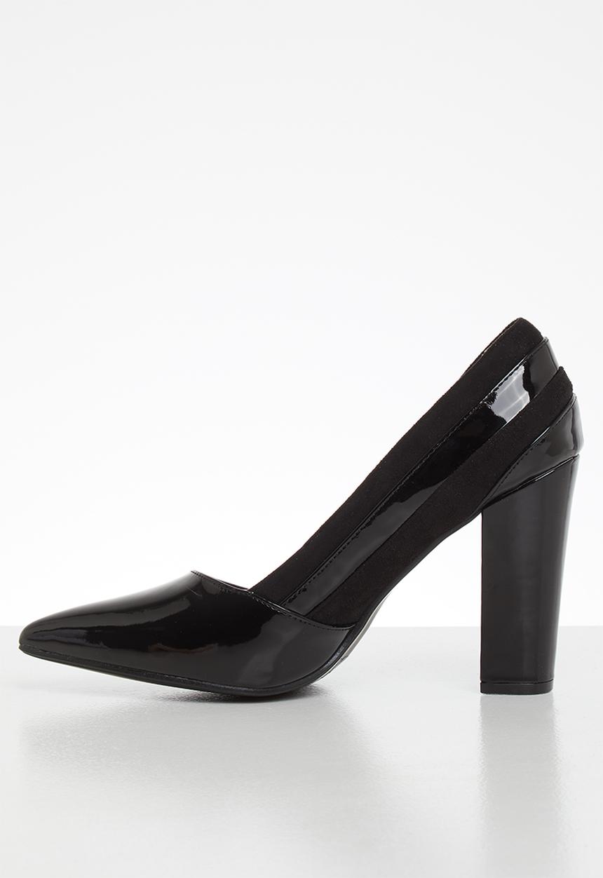 Superbalist - Lori court block heel - black
