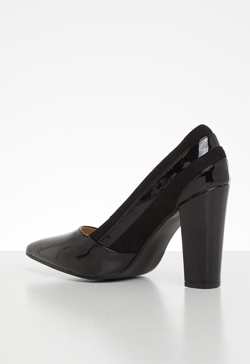 Superbalist - Lori court block heel - black