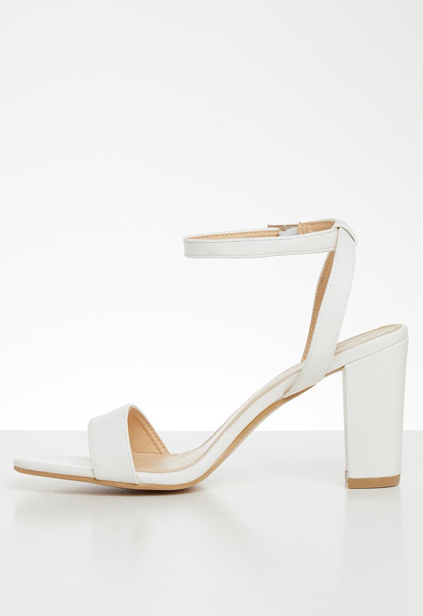 Superbalist - Stef barely-there heel - white