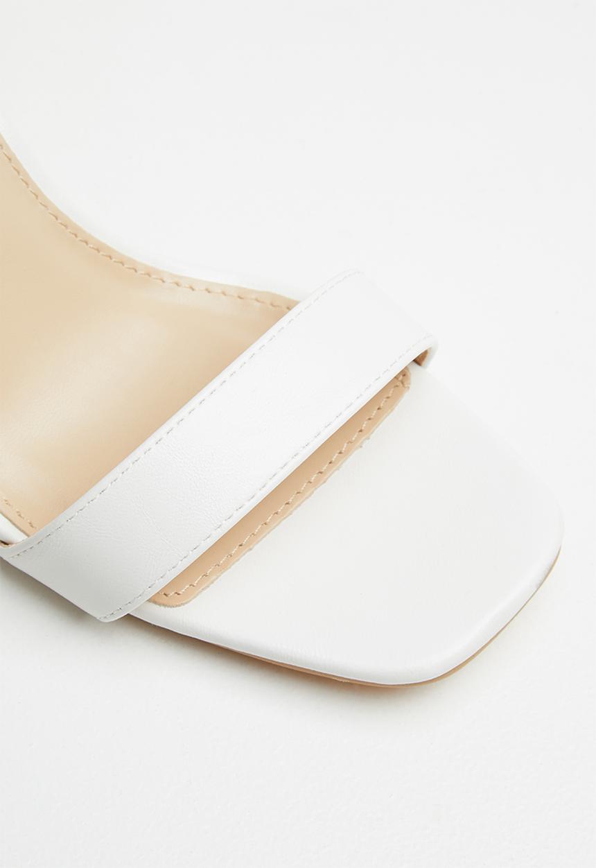 Superbalist - Stef barely-there heel - white