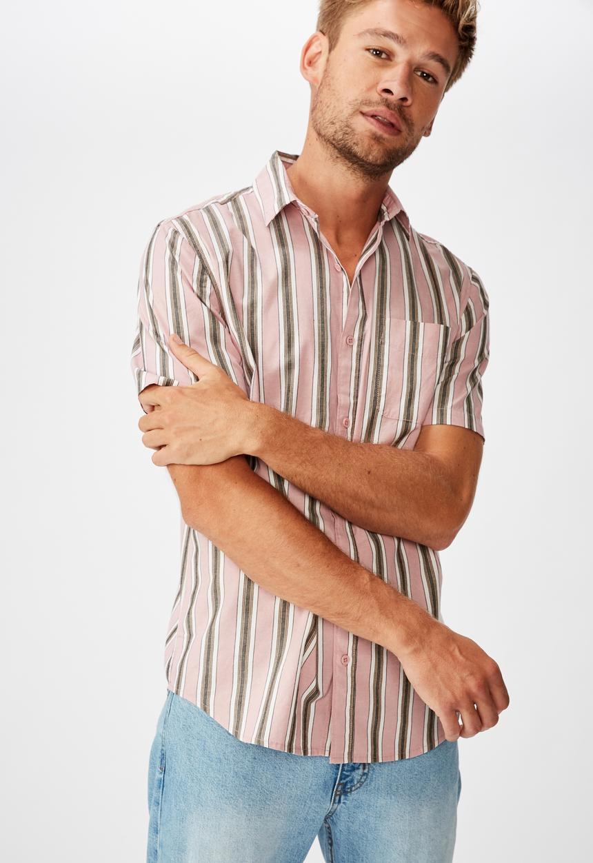 Cotton On - Vintage prep short sleeve shirt - multi