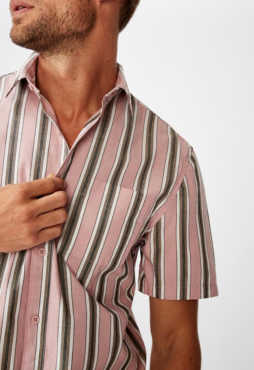 Cotton On - Vintage prep short sleeve shirt - multi
